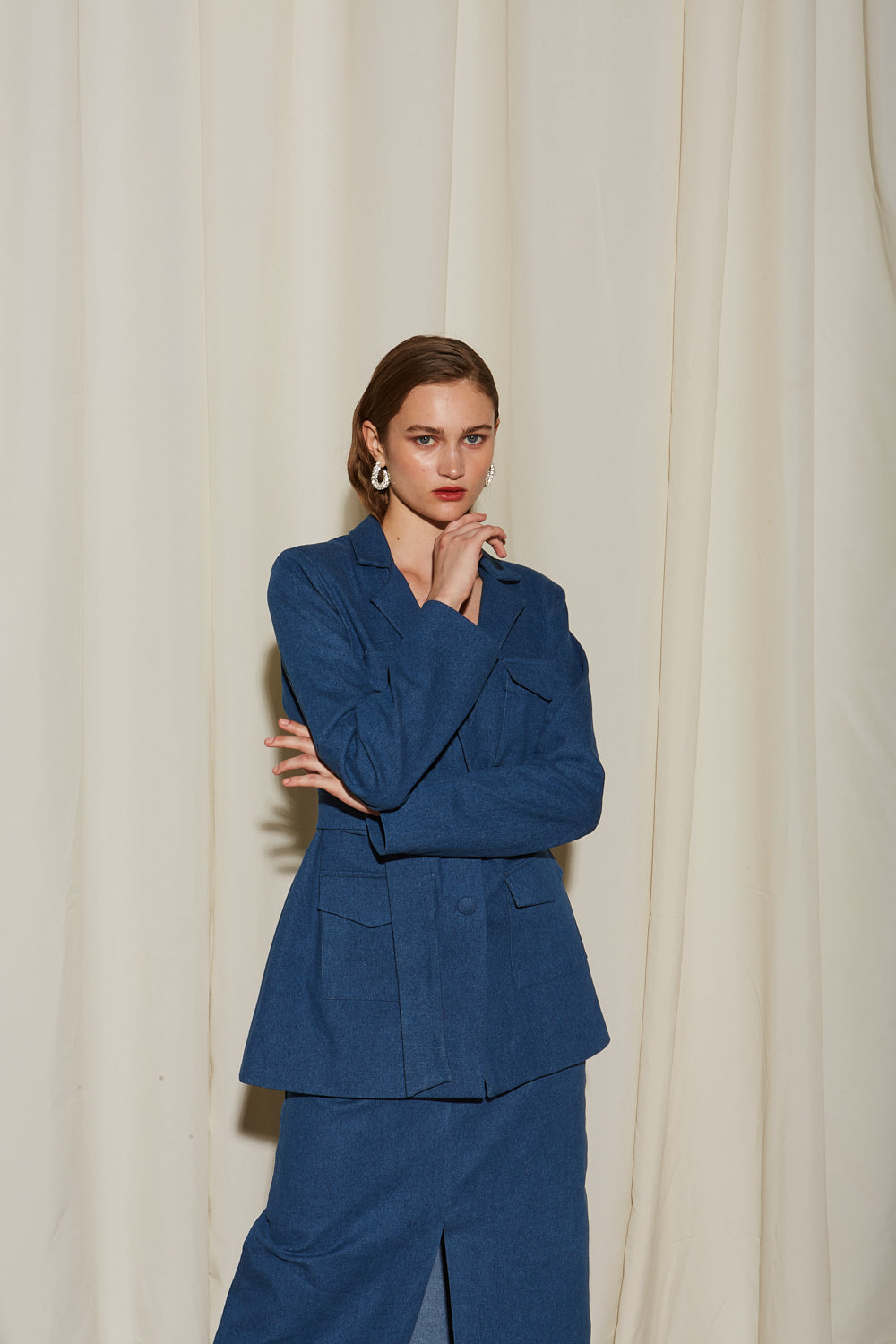 ANANKE Denim Blazer