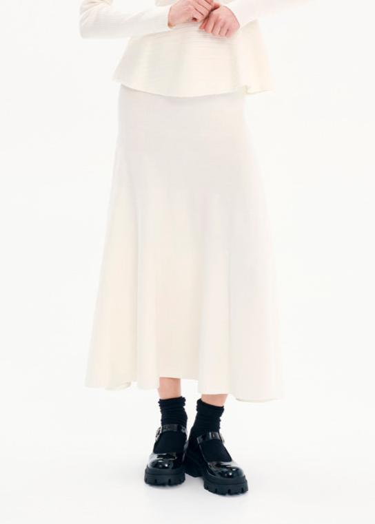 KOURBELA Knit Skirt with Waistband