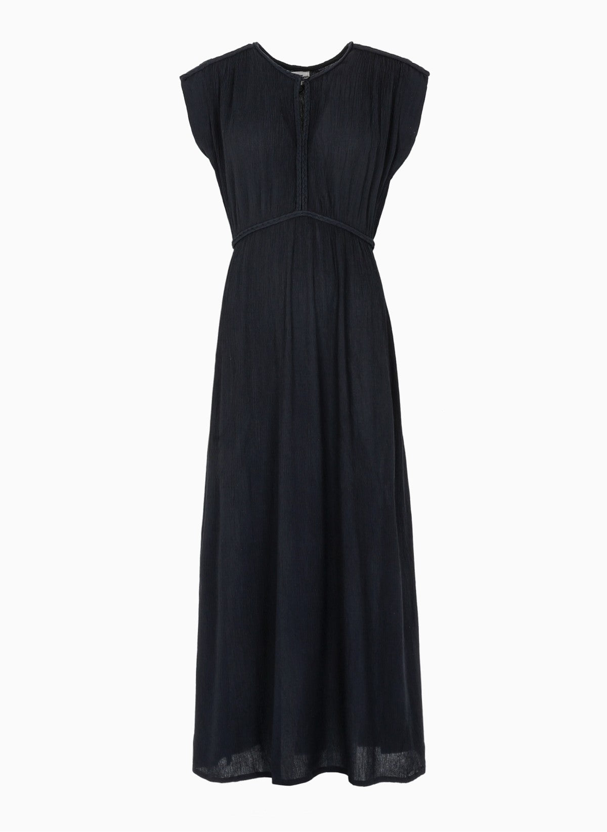 Clara dress black midi sleeveless dress product image