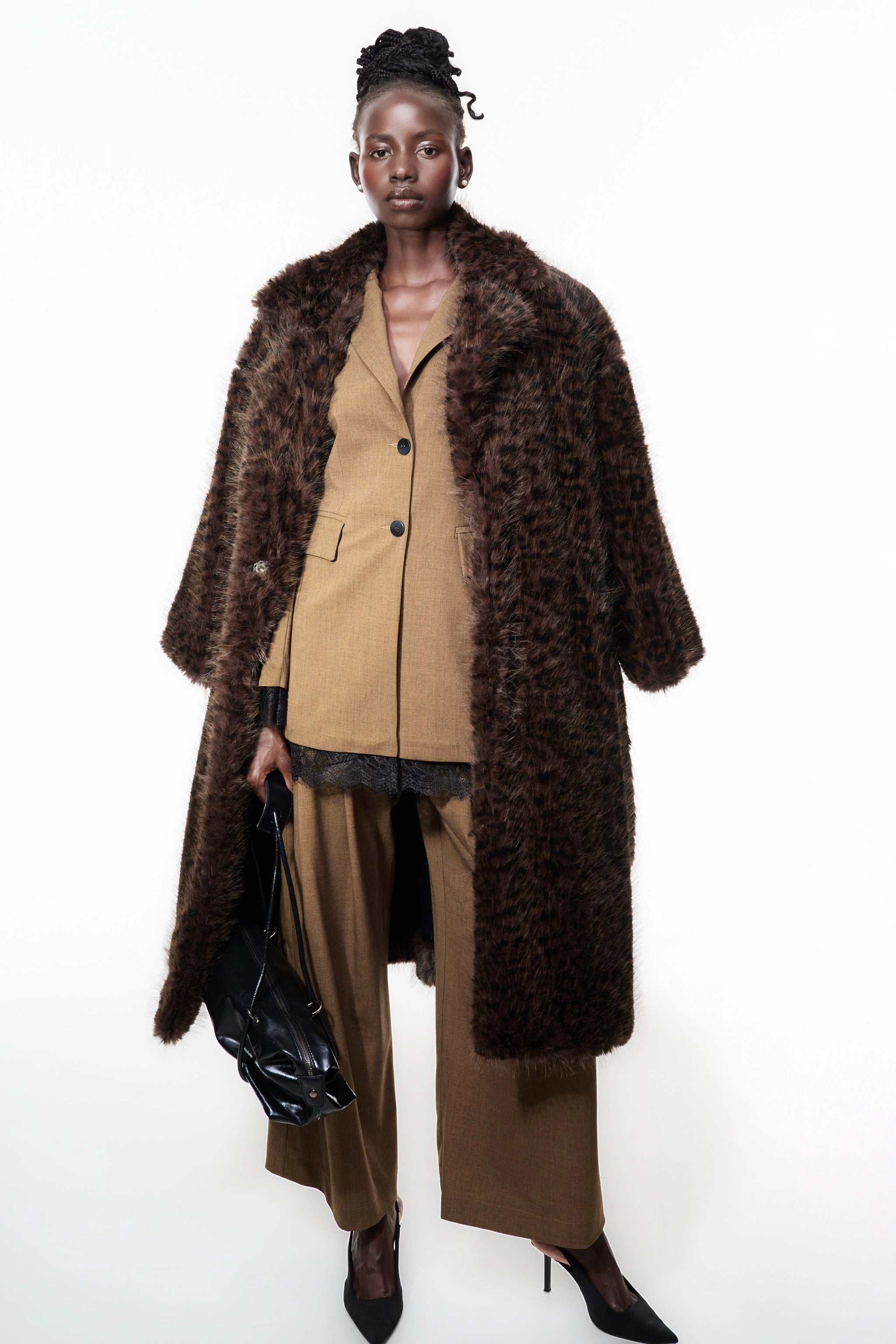 VELURA FAUX FUR COAT