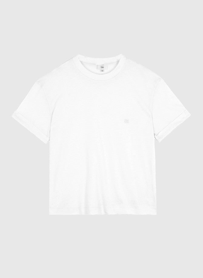 Toriata t-shirt white cotton modal product image